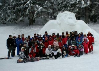  Curso de esquí con la asociación